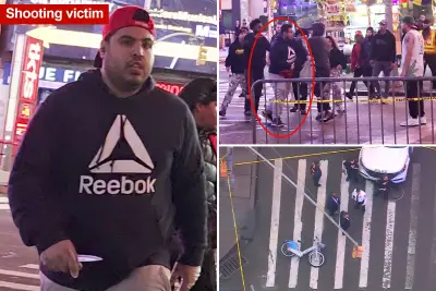 Shocking video captures group of brutes chasing down street vendor before he’s shot near Times Square