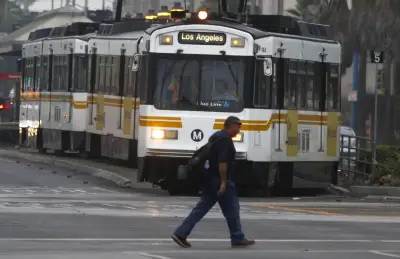 Man struck by Metro A Line (Blue) train in South-Central L.A.