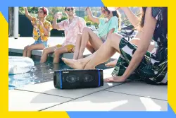 It’s not a beach day without blasting beats, Sony speaker now $79.99