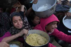 Opinion: Out of food and under constant attack, we Gazans are dying every day